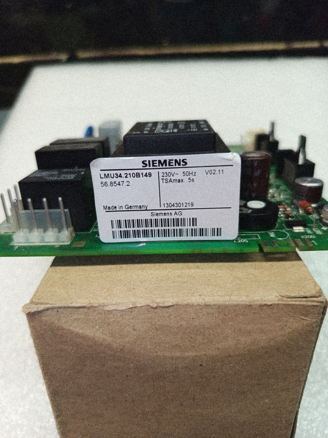 Placa Siemens caldera Baxi LMU34