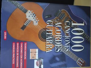 Libro 1000 Canciones y Acordes Guitarra