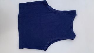 Top Pull&Bear azul marino