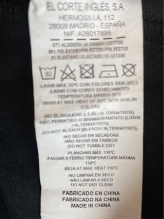 Pantalon premamá efecto cuero Alia