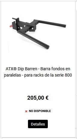 Jaula de potencia ATX 830+Jammer+ Polea+Accesorios