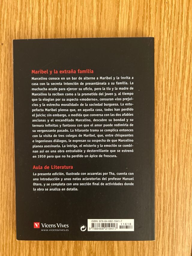 Maribel y la extraña familia (Aula de Literatura)