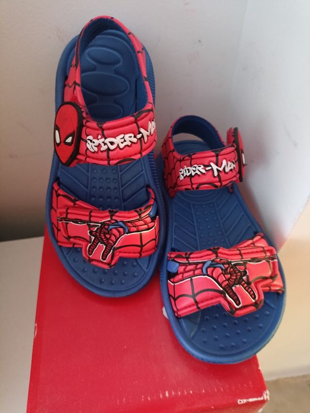 Chanclas Spiderman niño