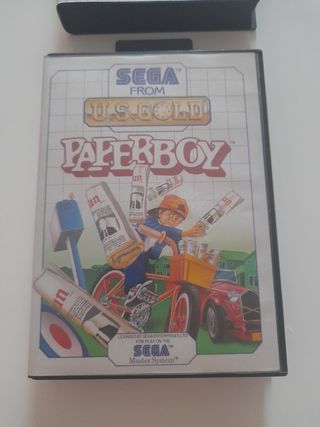 Sega Master System: Sonic 2 & Paperboy