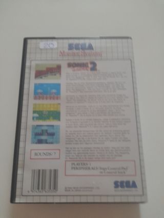 Sega Master System: Sonic 2 & Paperboy