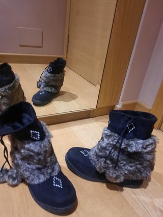 Botines Invierno Negro