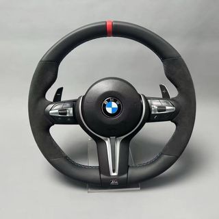 Volante BMW M - Alcántara Rojo