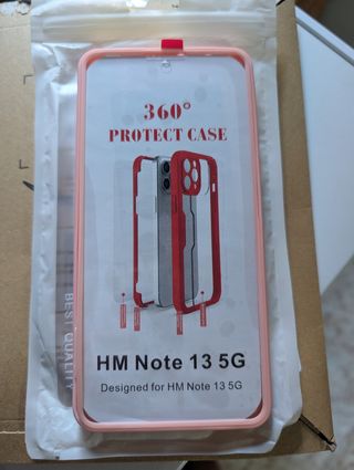Funda Xiaomi Redmi Note 13 Rosa