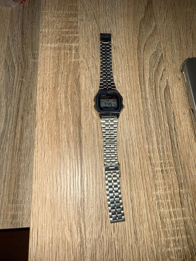 Casio Vintage - Reloj plateado