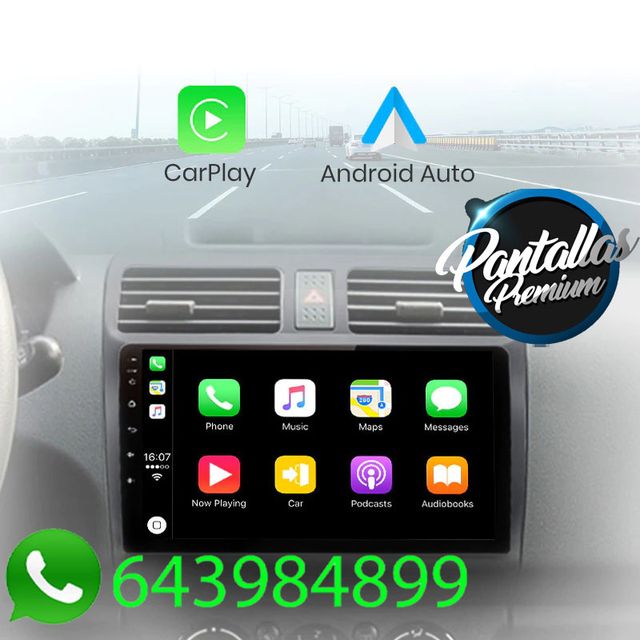 Radio Pantalla CARPLAY GPS para Suzuki Swift