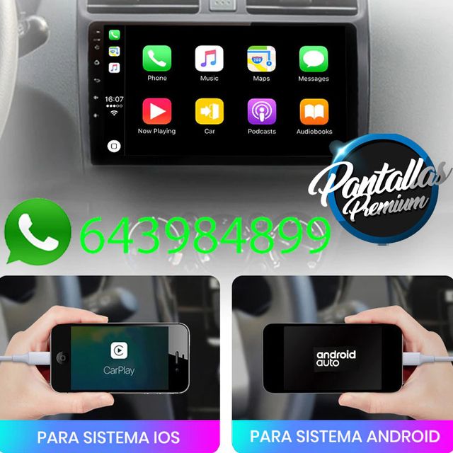 Radio Pantalla CARPLAY GPS para Suzuki Swift