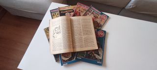 Lote de 8 novelas ilustradas antiguas (1934/1943)