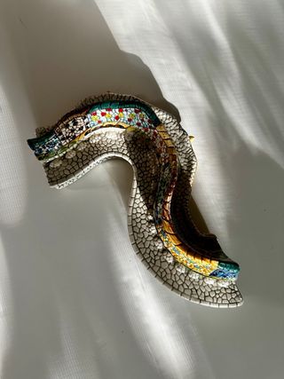  Panchine Park Güell, decorazione dipinta a mano
