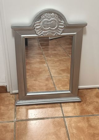 Espejo plata vintage