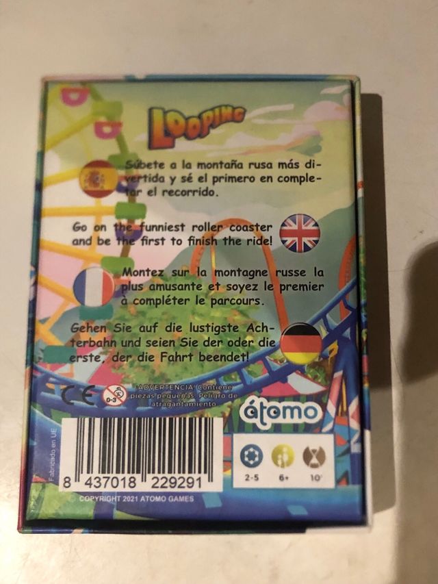 Juego Looping - Átomo