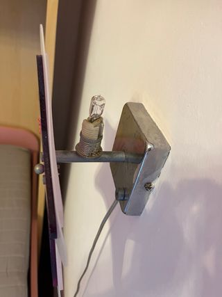 Lampada a stella viola - cameretta