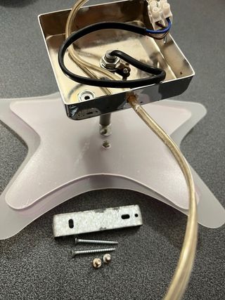 Lampada a stella viola - cameretta