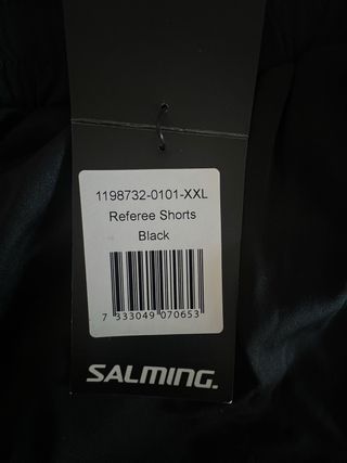 Talla XXL. Pantalón de árbitro SALMING. 