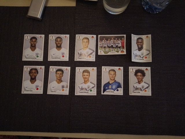 Cromos Mundial Rusia 2018 - 10uds