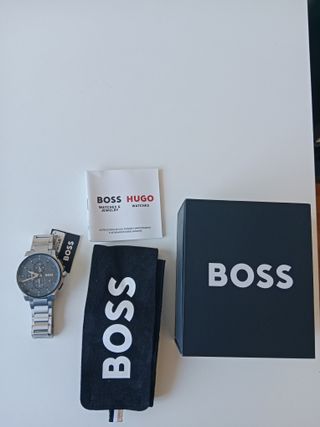 Reloj BOSS Hombre Gris Plata