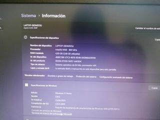 Portátil Acer Aspire A315-510P-C60F