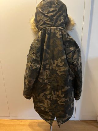 Parka militar camuflaje