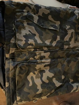 Parka militar camuflaje