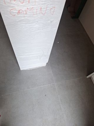 Mueble entrada blanco - madera