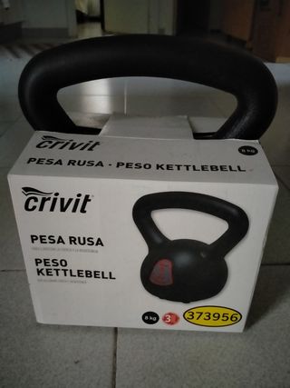 Pesa Rusa Crivit 8kg Kettlebell
