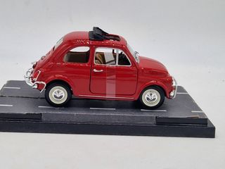FIAT 500 L Rossa - Burago - Scala 1/24