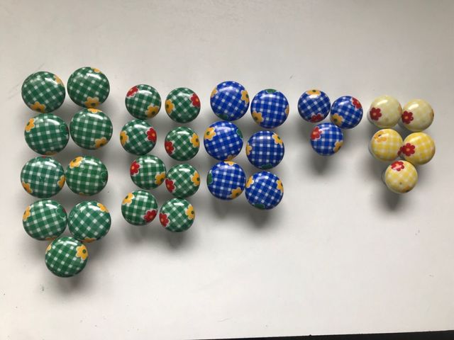 Lotes pomos de Porcela