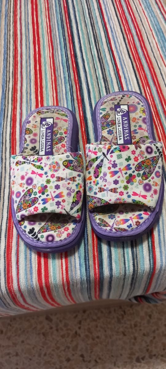 Pantuflas niña Andinas - Talla 29