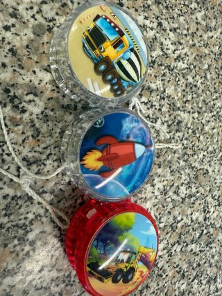 3 Yoyós infantiles con luz
