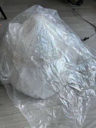 Lampara de mesa acero
