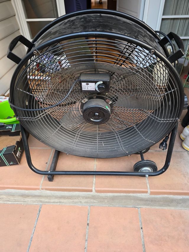 Ventilador industrial potente