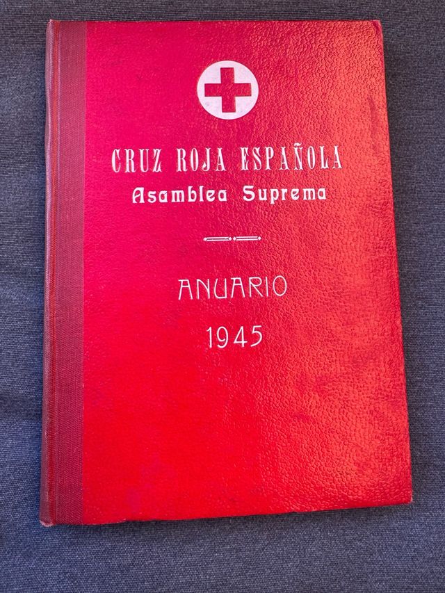 Anuario Cruz Roja Española 1945