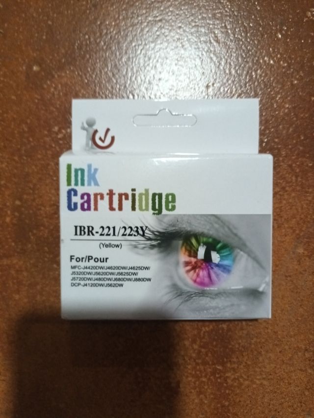 Cartucho tinta amarillo IBR-221/223Y