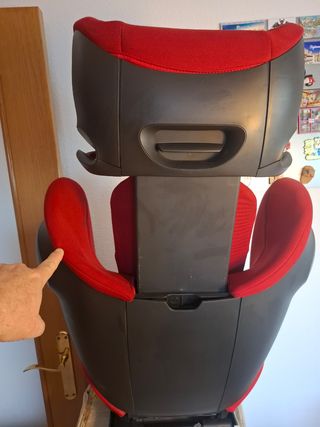 Silla coche Cybex isofix roja