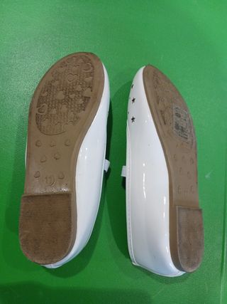 Bailarinas niña blancas T.29
