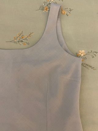 Vestido Naf Naf midi