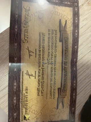 El Señor de los Anillos: Anillo plata