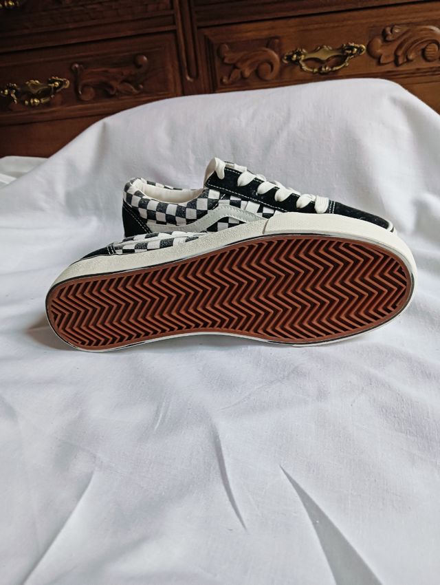 Zapatillas Vans estilo ajedrez