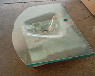 Lavabo baño - Vidrio transparente