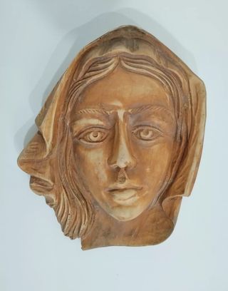 Volto Madonna in Legno
