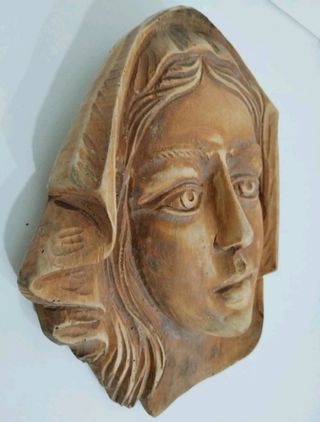 Volto Madonna in Legno
