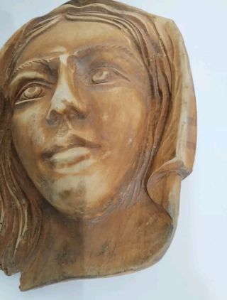 Volto Madonna in Legno