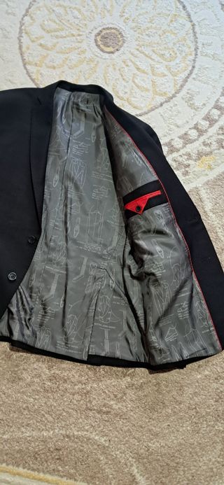 Traje negro hombre CASTILLA