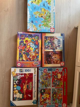 5 Puzzles Educativos para niños