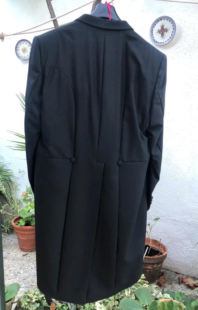 Chaqué negro ceremonia