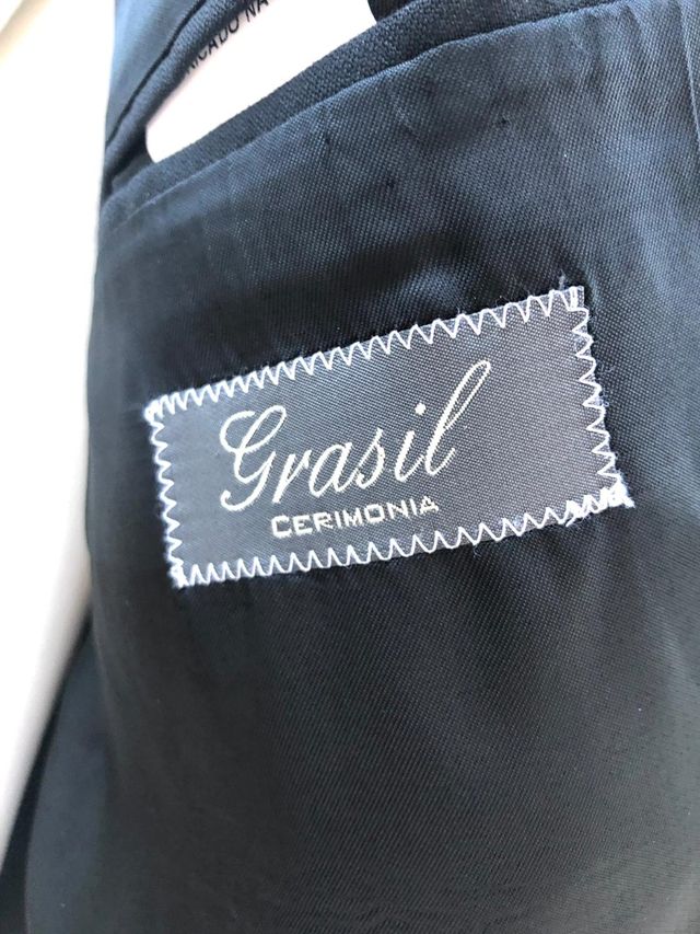 Chaqué negro ceremonia